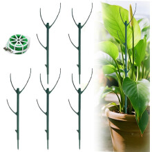 (5pcs, -) 5-pack stapelbare monstera plantensteun – klimplanten stokken