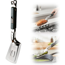(Green, -) 2026 Anti-Scald Edelstahl Grillzange, multifunktionaler Food Flip Clip