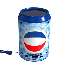 Enceinte Bluetooth TD : Petite enceinte Bluetooth créative et pratique ; sans fil, à énergie solaire, avec haut-parleur à dentelure miniature.
