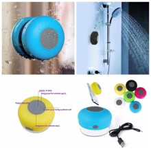 Mini Speaker, Waterproof Bluetooth Wireless Suction Cup Car Hand Free