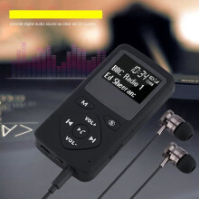 DAB-radio-ontvanger - MOTHINESSTO - Draagbare DAB/DAB+ - MP3-speler - Bluetooth 4.0 - Inclusief hoofdtelefoon