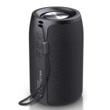 Draagbare Bluetooth-luidspreker, draadloze luidspreker, TWS stereo Bluetooth-luidspreker met krachtige bas, IPX6 waterdicht, 15 uur batterijduur