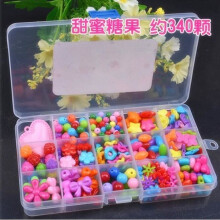 Kit de perles acryliques pour enfants - SWAREY - Jouets éducatifs - Couleurs variées - À partir de 3 ans
