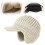 (White, -) Cappello termico con paraorecchie, per uomo e donna 1