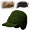 (Green, -) Cappello termico con paraorecchie, per uomo e donna 1