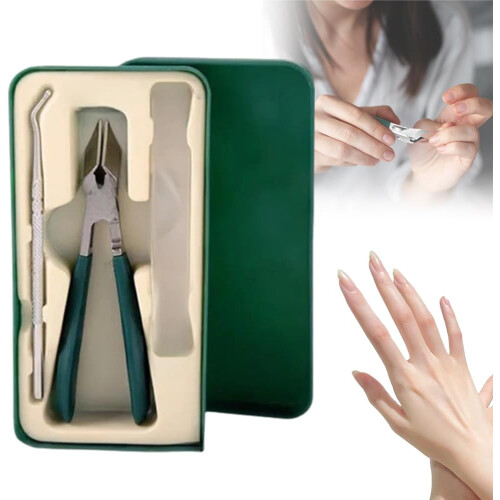 (Green Set, -) Coupe-ongles large mâchoire, anti-éclaboussures ongles épais