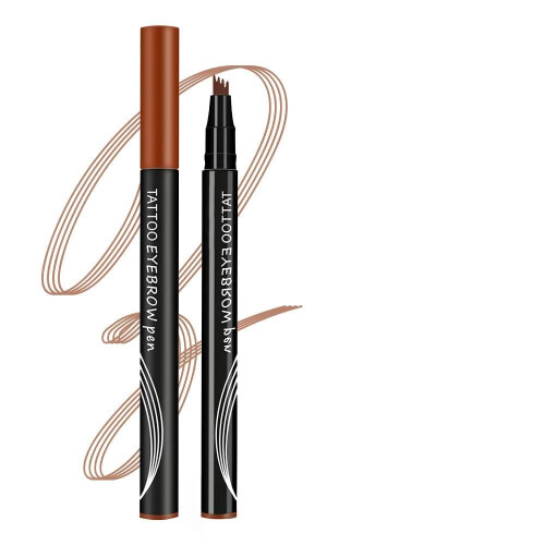 (Dark Brown, -) Στυλό φρυδιών microblading 2026 (ίδιο) - Αδιάβροχο για αρχάριους