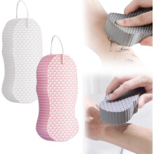(Pink+white, -) 2025 kouzelná exfoliační koupelová houba