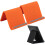 (Orange 2pcs, -) Support téléphone pliable silicone, antidérapant angle 1