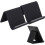 (Black 2pcs, -) Φορητή αναδιπλούμενη βάση τηλεφώνου σιλικόνης (ίδιο με 50) - Μη ολισθηρή 1