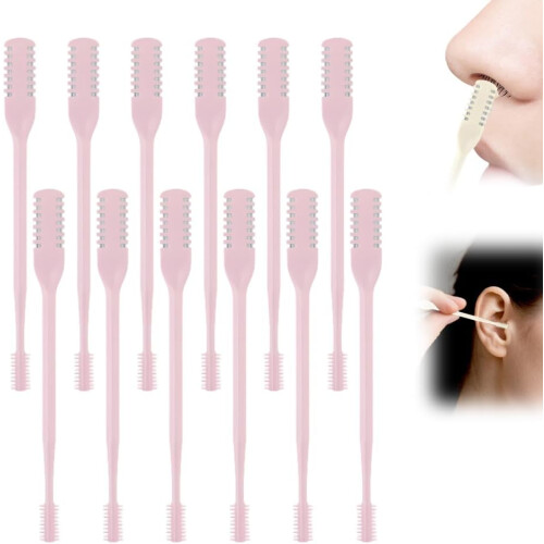 (Pink, 12 PCS) Κόφτης μύτης 2 σε 1 2025 (ίδιο) - Περιστροφικός