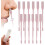 (Pink, 12 PCS) Κόφτης μύτης 2 σε 1 360 (ίδιο) - Με αφαιρέτη αυτιών 1
