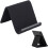 (Black 1pc, -) Support téléphone pliable silicone, antidérapant angle 1