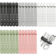 (30pc, -) 2026 10 stuks herbruikbare siliconen kabelbinders – elastische kabelmanagementbanden