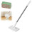 (1*mop+4*cloth, -) Μίνι σφουγγαρίστρα δαπέδου με κεφαλή ασφάλισης, 4 πανάκια - Υγρή/ξηρή 1