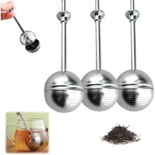 (Handle 3PCS, -) 2025 Large Capacity Stainless Steel Tea Infuser, Ultra-Fine Mesh Filter