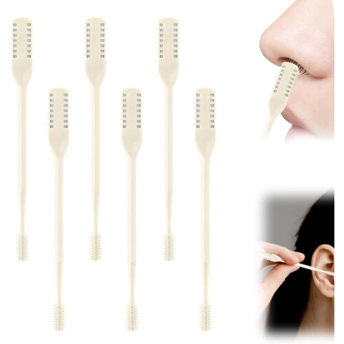 (Beige, 6 PCS) Κόφτης μύτης 2 σε 1 2025 (ίδιο) - Περιστροφικός