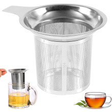 (1 PC, -) 2025 Large Capacity Stainless Steel Tea Infuser, Ultra-Fine Mesh Filter