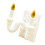 Plastic Mini Poppenhuizen Wandlamp Realistisch-wit goud 1