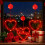 (Love#1, -) Φώτα παραθύρου 30 LED κόκκινη καρδιά, USB/μπαταρία - Ημέρα Αγίου Βαλεντίνου 1