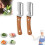 (2pcs, -) Kumocos 3PCS Multi-functional Vegetable Peeler, Zero Snag Wooden Tool 1