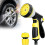 (0.75in Nozzle, -) Ακροφύσιο λάστιχου κήπου με 10 ρυθμίσεις, μη ολισθηρό - Εκτοξευτήρας 1