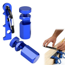 (Blue, -) Hoge trapmaat set voor winkelhaak – cirkelzaaggeleider voor houtbewerking
