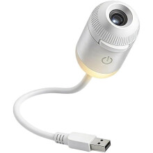 (3 Slides, -) 2-in-1 Mini USB Galaxy Star Projector Night Light, 24 Slides for Bedroom Decor