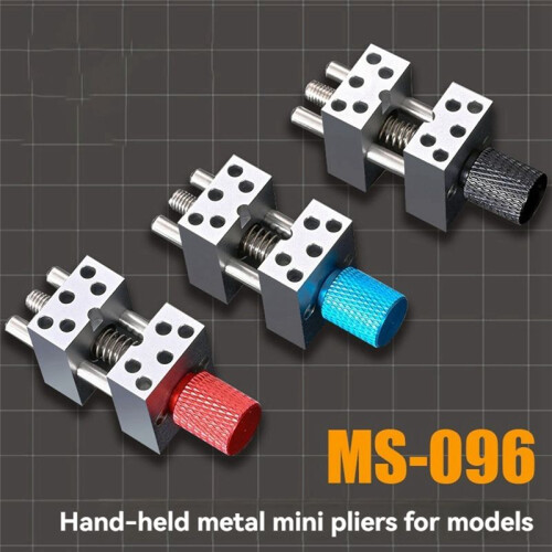 Model Clamping Tool Handheld  Bench High-Precision Split Bench Vise Seamless Clamping Model Building Tool Red 2