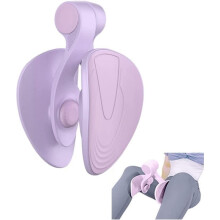 (Purple, 7kg pull) Oefenapparaat heup trainer dubbele actie toning voor postpartum bekkenbodemspier