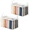 (White, 2pcs) Μεγάλη χοντρή πλαστική τσάντα αποθήκευσης, για ρούχα, κάτω από κρεβάτι 1
