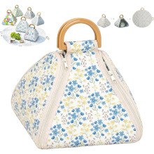 (L, -) Foldable Waterproof Picnic Blanket with Carry Handle, Thick Padded Outdoor Mat