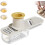 (White, -) Mini coupe-ail 3 en 1, mandoline avec récipient 1