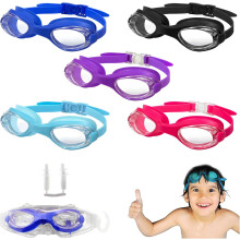 (5 Pcs, -) Anti-Beschlag Schwimmbrille, UV-Schutz Weitwinkel für Erwachsene & Jugendliche