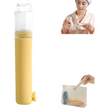 (Yellow, -) Brosse dent pliable voyage, souple étui
