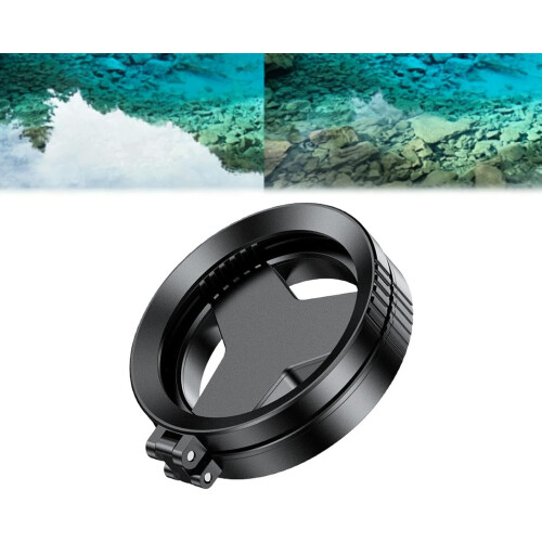 (1Set, -) 2 σε 1 μαγνητικό φίλτρο CPL & αστεριού για iPhone, 52mm