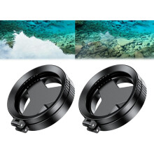 (2Set, -) 2-in-1 magnetischer CPL- und Sternfilter für iPhone, 52mm, Clip-On