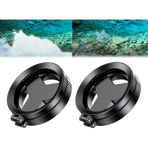 (2Set, -) 2 σε 1 μαγνητικό φίλτρο CPL & αστεριού για iPhone, 52mm