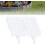 (White, 30pcs) Φράχτης κήπου μίμηση πέτρας, 2026, interlocking, αντιολισθητικό 1