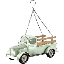 (1PC, -) Hrănitoare Păsări Camionetă Vintage, Decor Fermă, Atârnată, pentru Exterior