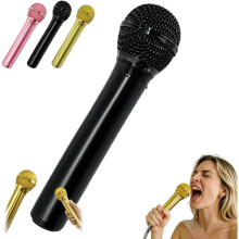 (Black, -) Cap Duș Microfon, Presiune Mare, Formă Creativă, Pentru Iubitori Muzică