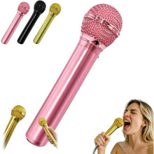 (Pink, -) Cap Duș Microfon, Presiune Mare, Formă Creativă, Pentru Iubitori Muzică