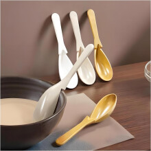 (3 pcs, -) 3 cucchiai ceramica antiscivolo, forma ovale con gancio