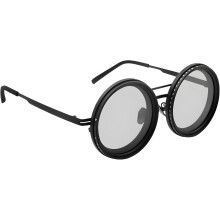 (1 Pcs, -) Lunettes solaires ajustables 1-9 teintes, rondes polarisées