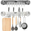 (2PCS, -) No-Drill Wall Mounted Knife Holder, Strong Adhesive for Kitchen 1