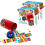 (2pcs, -) Gioco bingo abbinamento colori perline, per feste 1