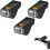 (3pcs, -) Éclairage vélo LED rechargeable étanche, avant arrière 1