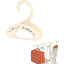 (Off White, -) Purse Hooks for Closet, Hanging Bag Holder for Handbags & Backpacks