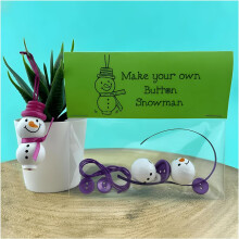 (#03, -) DIY Knopf Krippe Set, Urlaubs Weihnachtsbaum Dekoration