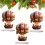 (#02-3pcs, -) στολίδια αερόστατου Santa 2D - Acrylic Christmas 1